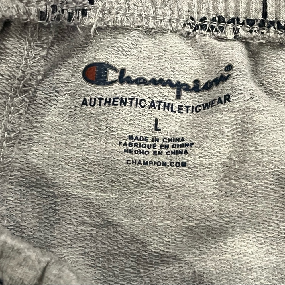 Champion Men's Athletic Shorts in Light Gray